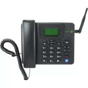 Telefone IP Doro 4100H preto telefone com fio LCD 128x64 500 entradas