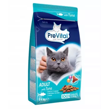 PREVITAL Adult atum - Alimento seco para gatos - 1,4 kg