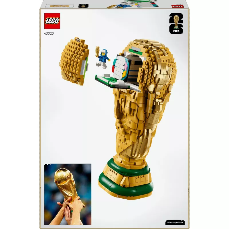 LEGO EDITIONS 43020 Troféu Oficial do Campeonato do Mundo FIFA