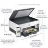 Impressora multifunções HP Smart Tank 720 — jato de tinta térmico, cor, A4, Wi‑Fi, duplex, 4800x1200 dpi