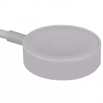 Akyga AK-SW-15 Cabo de carregamento magnético para Apple Watch, USB, 1 m, branco (AK-SW-15)