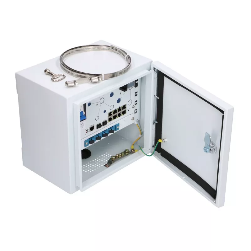 Switch gerido Extralink Minos 8x RJ45 1000Mbps PoE 200W L2
