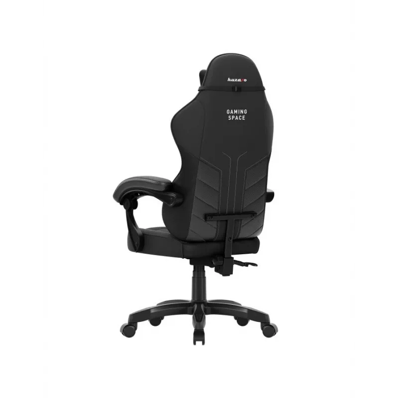 Cadeira gaming Huzaro Force 2.7 Schwarz Carbon preta