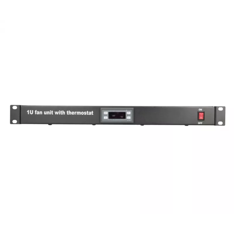 Painel de ventoinhas Extralink EX.19089 19 polegadas 2 ventoinhas com termostato