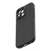 ShiftCam AC-CA-15PL-CH-EF capa com suporte para lente para iPhone 15 Plus, couro vegano, compatível com MagSafe