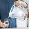 Brita Style eco jarro filtrante de água, azul glaciar