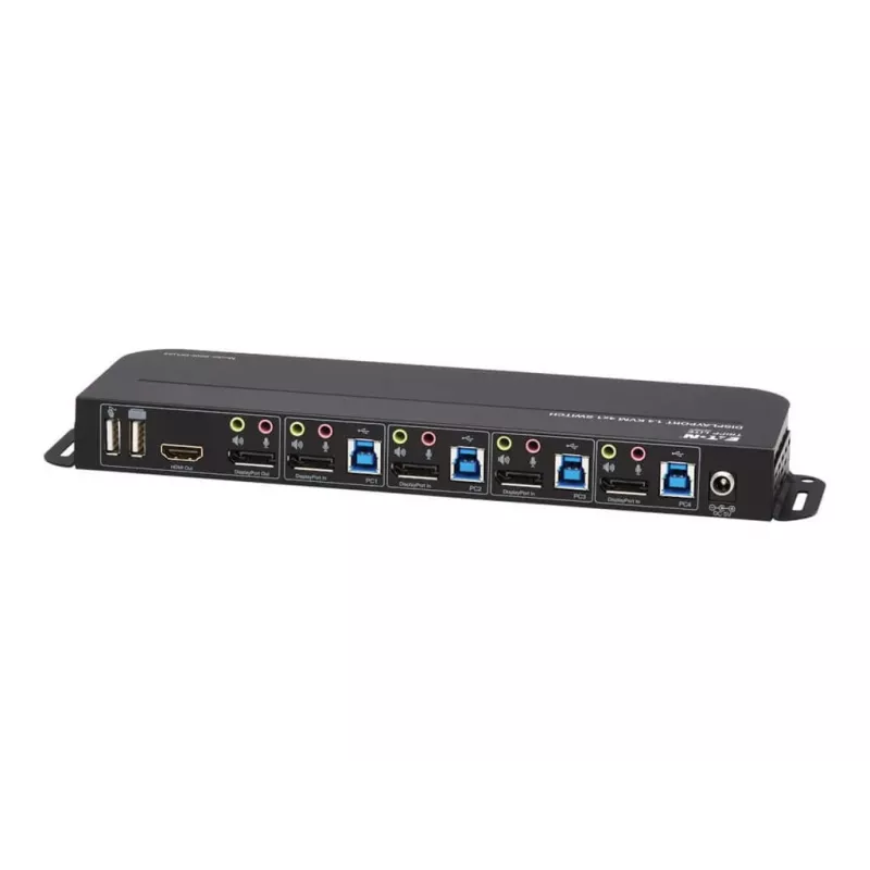 Tripp Eaton Tripp Lite Série KVM DisplayPort de 4 portas com ligações de consola duplas (DP e HDMI)