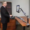 ERGOTRON WorkFit-LX, sistema de montagem em secretária sentado/em pé