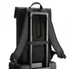 Mochila XDDESIGN URBAN FLAP-TOP P706.2601 — repelente à água, leve, preta