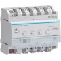 Hager HAG TYAS664D atuador DALI 4 vias KNX easy Broadcast RGB T W (TYAS664D)