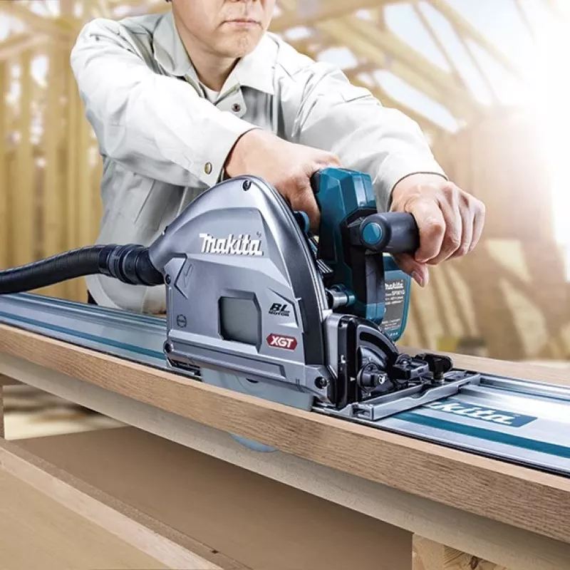 Makita SP001GZ03 40V XGT serra circular de imersão a bateria, 165 mm