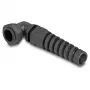 DeLOCK bucim 90° angular PG13.5 preto alívio de tração