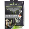 Escova de cuidados Furminator para animais de estimação com pelo denso