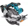Makita DHS630RTJ serra circular manual 16,5 cm preto, azul, cinzento 3100 rpm