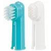 Escova de dentes de dedo para animais Trixie 2550 — tecnopolímero, 60 mm de altura, pack de 2, para gatos e cães