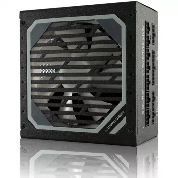 LC Power Super Silent Modular Series LC6550M V2,31 - fonte de alimentação (interna) - ATX12V 2,3 - EPS12V - 80 PLUS Gold - AC 110-240 V - 550 Watt - PFC ativo - Hammered preto (L