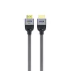 Unitek C11093RGY01-1M 8K LUX cabo HDMI 2.1, 1 m, entrançado, 48 Gbit/s, 8K 60 Hz (7680x4320), conectores dourados, preto-cinzento