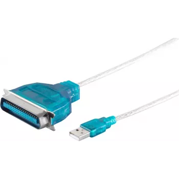 Cabo de impressora paralela ShiverPeaks 75607 1,2 m USB-Centronics