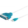 Cabo de impressora paralela ShiverPeaks 75607 1,2 m USB-Centronics
