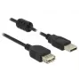 Cabo USB DeLOCK 84884 USB 2.0 1,5 m preto