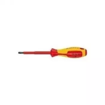 Knipex Chave de fendas Torx VDE tamanho T 25 comprimento da lâmina: 80 mm DIN EN 60900 (98 26 25)
