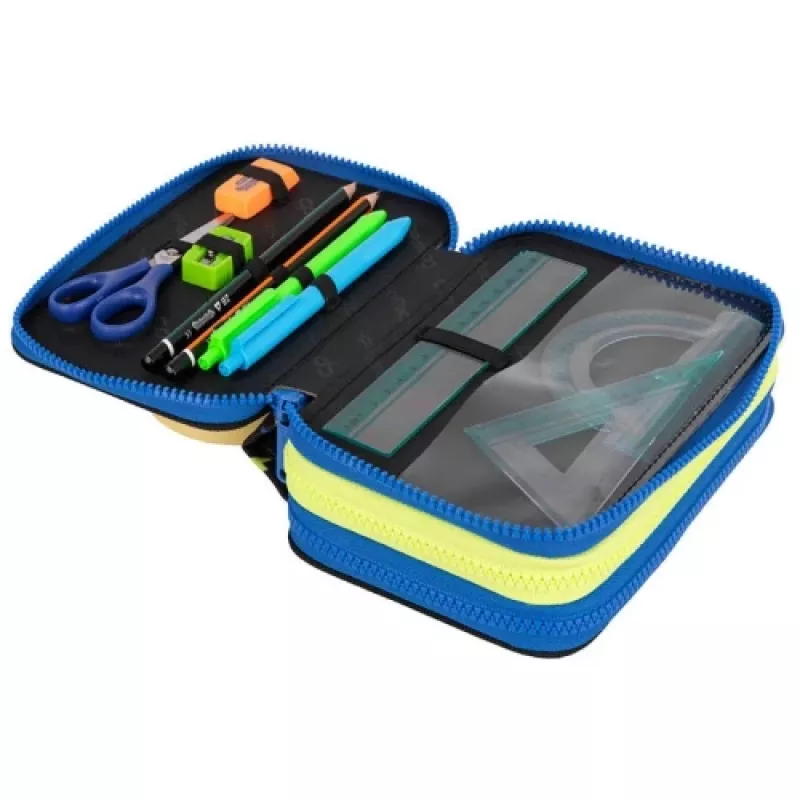 Estojo CoolPack Jumper 3 ATLANTIS F067828 — estojo escolar de três andares