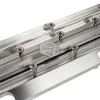 Bloco de água BitsPower BP-MSASDE — acrílico e cobre, transparente, inclui pads térmicos e parafusos de montagem