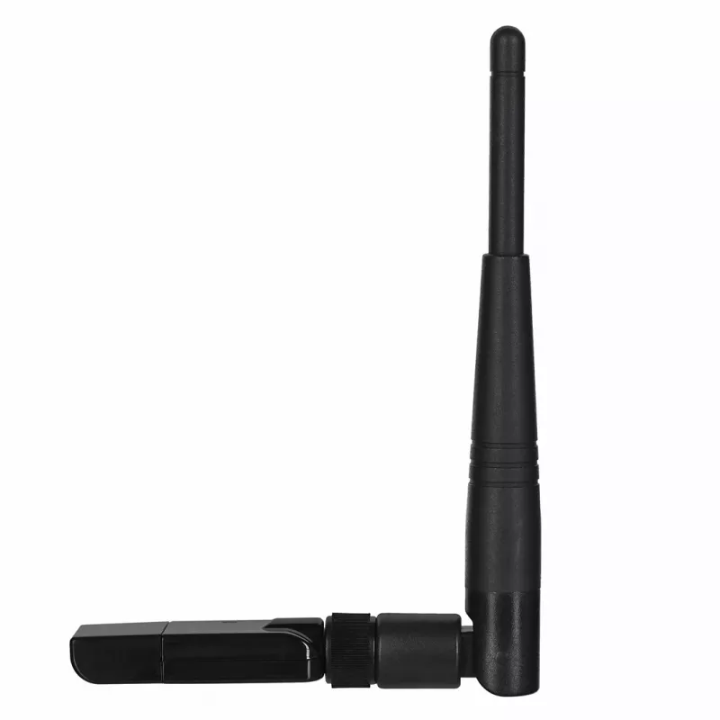 Lanberg NC-0150-WE adaptador WiFi USB Mini N150, 150 Mbit/s, 1 antena externa, preto