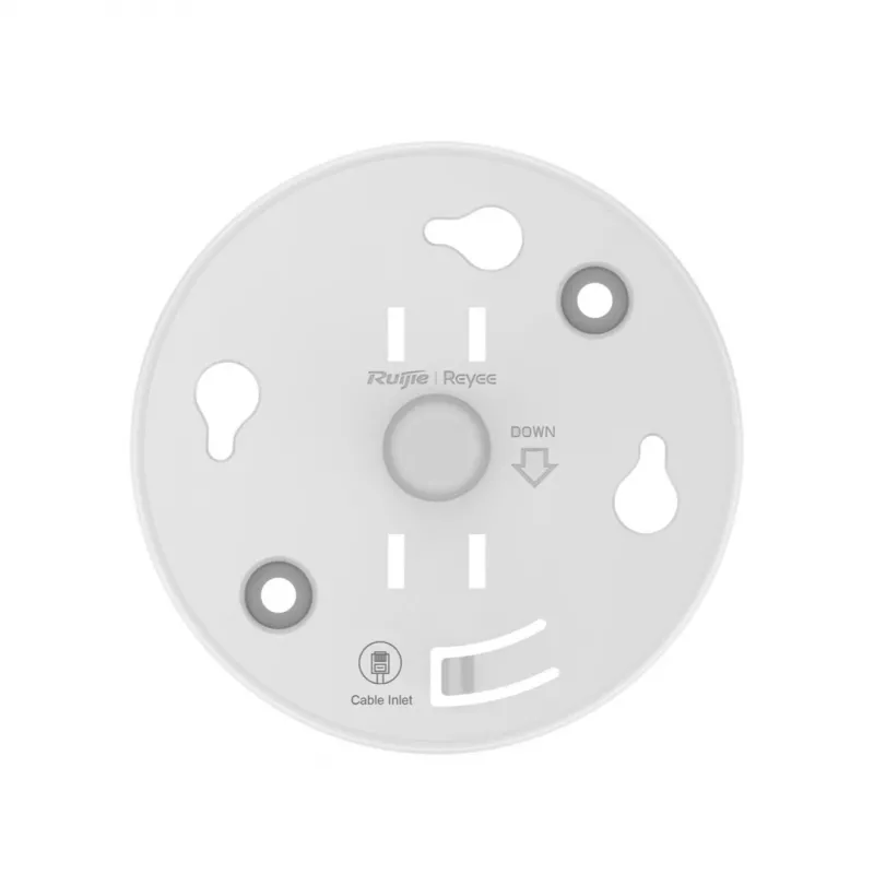 Ponto de acesso wireless RUIJIE RG-RAP2266 Wi‑Fi 6, dual-band 2,4/5 GHz, 2976 Mbit/s, 1x GbE, PoE, montagem em teto