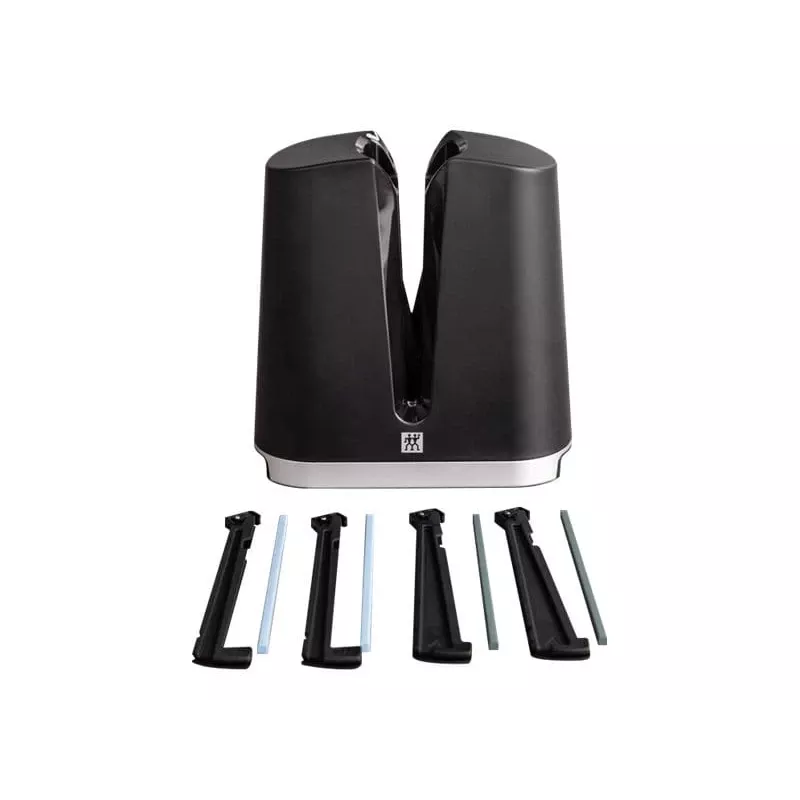 Afia-facas ZWILLING V-Edge Pull Through, preto, design compacto de puxar
