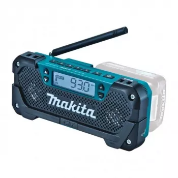 Makita MR052 rádio Worksite Analógico e digital Preto, Azul