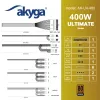 Fonte de alimentação ATX Akyga AK-U4-400 Ultimate 400 W, 80 PLUS Bronze, PFC ativo, ventoinha de 120 mm
