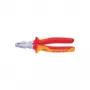 Alicate universal de força VDE Knipex 225 mm DIN ISO 5746, DIN EN 60900 02 06 225 (02 06 225)