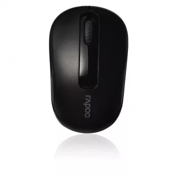 Rapoo M10 Plus rato ótico sem fios preto