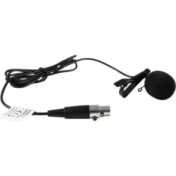 Microfone lavalier Omnitronic UHF-300 lavalier sem fios 863–865 MHz