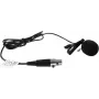 Microfone lavalier Omnitronic UHF-300 lavalier sem fios 863–865 MHz