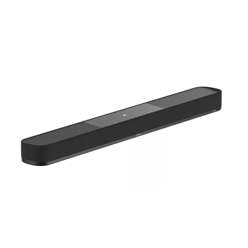 Barra de som Sennheiser AMBEO Soundbar Plus SB02 — 500 W, 9 altifalantes, 2× HDMI 2.0, HDMI eARC, Wi‑Fi, Bluetooth