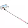 Ultron Selfie Hot Shot branco - pau de selfie de 15 - 45 cm com disparador de câmara no punho - para smartphones como Samsung Galaxy, iPhone e outros (173950)