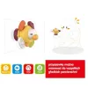 Pato sensorial interativo de peluche Ascato 122946 — textura macia, design colorido