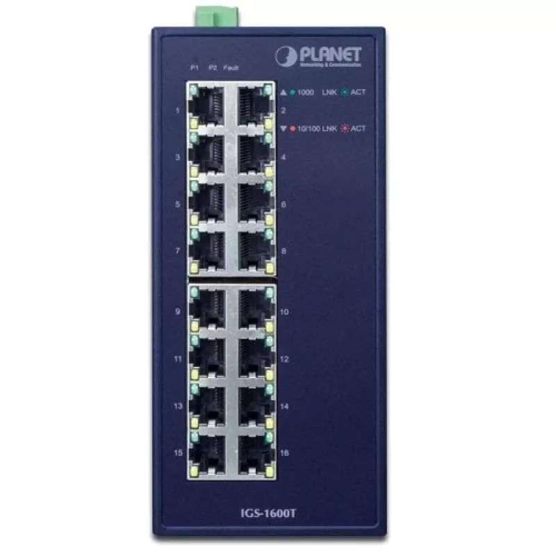 Switch não gerido PLANET IGS-1600T