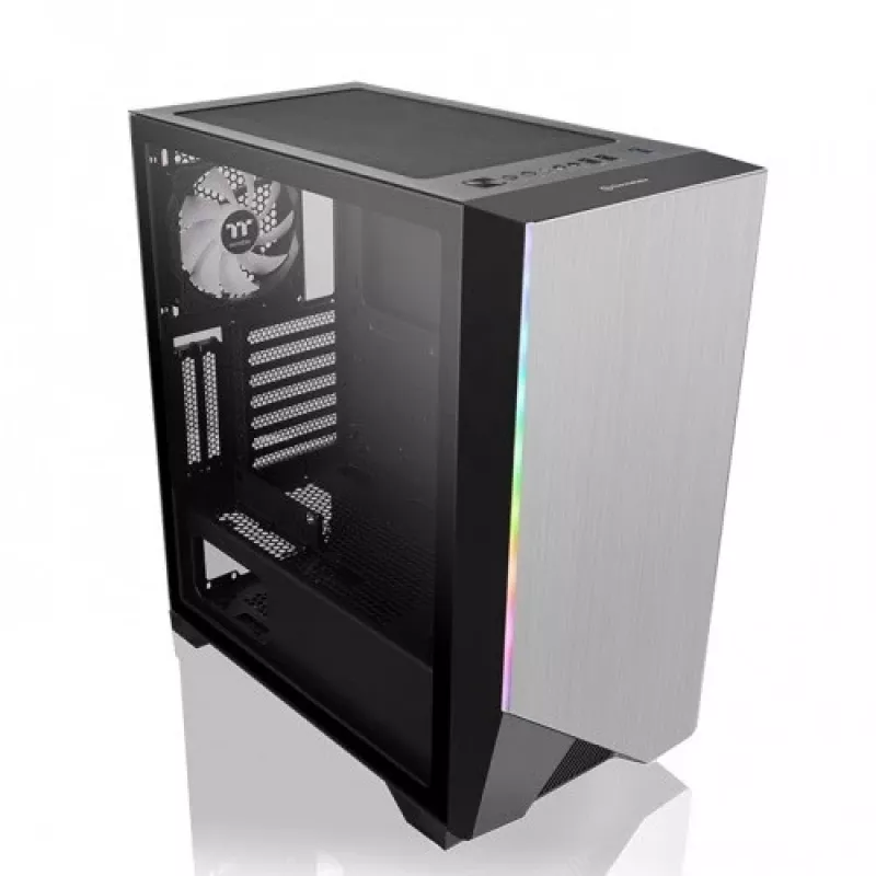 Caixa para PC Thermaltake H550 TG ARGB Midi-Tower preto, cinzento