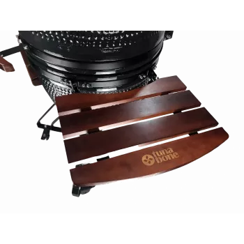 Mesa lateral TARGUS TunaBone para grelhador Kamado Classic 23 polegadas tamanho L
