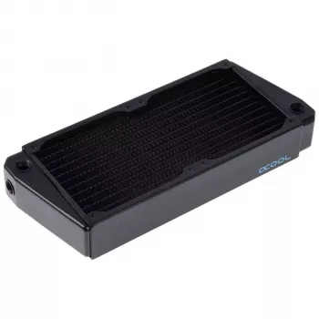 Alphacool NexXxoS XT45 - bloco de refrigeração - latão - cobre - aço - preto - 1/4 - 1,5 bar - 12 cm (14234)