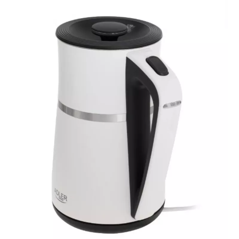 Chaleira Adler 1,7 l 1355 W branco parede dupla