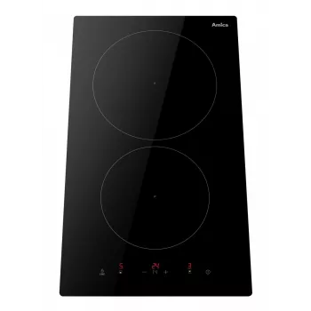 Placa de indução Amica PI3520U 21743 3 zonas de cozedura 7 níveis de potência