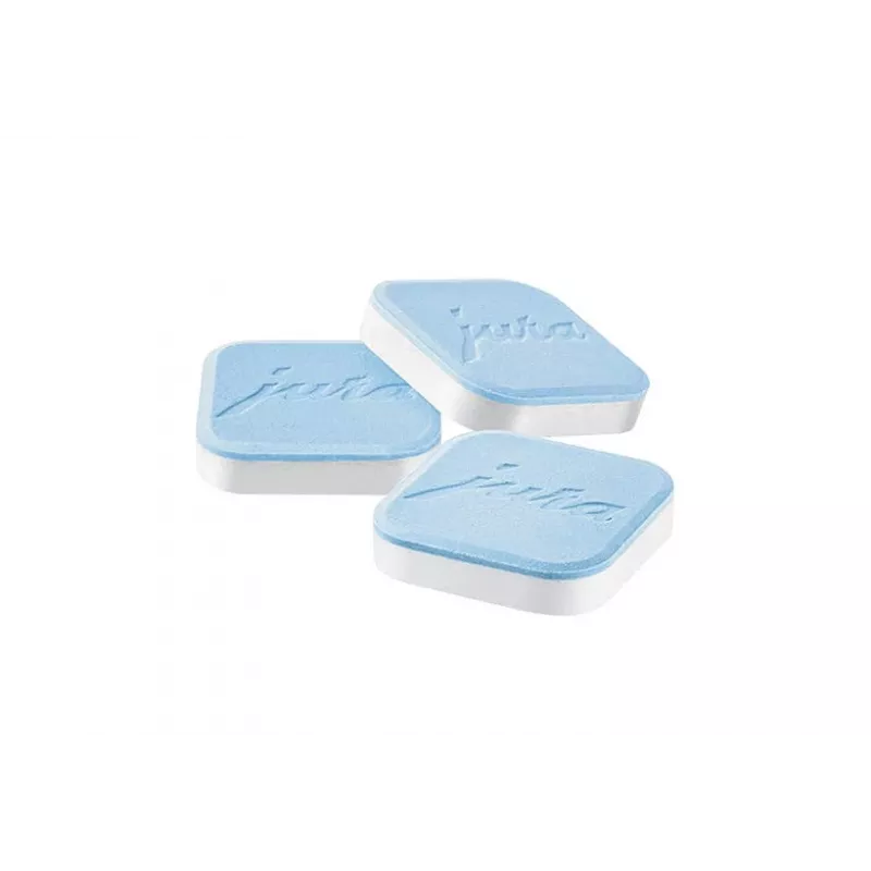 Pastilhas de descalcificação Jura Descaler 70751 para máquinas de café, 36 pastilhas em frasco de plástico