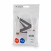 Adaptador SAVIO CL-201 de HDMI (M) para VGA (F), de HDMI tipo A para D-Sub de 15 pinos, até 1920x1200, branco
