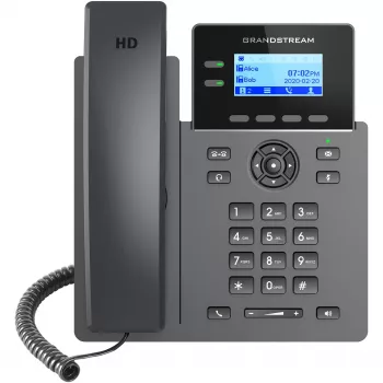 Telefone IP Grandstream GRP2602P Preto