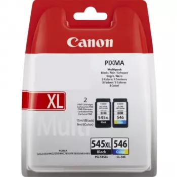 Cartuchos Canon PG-545XL/CL-546 preto e cor