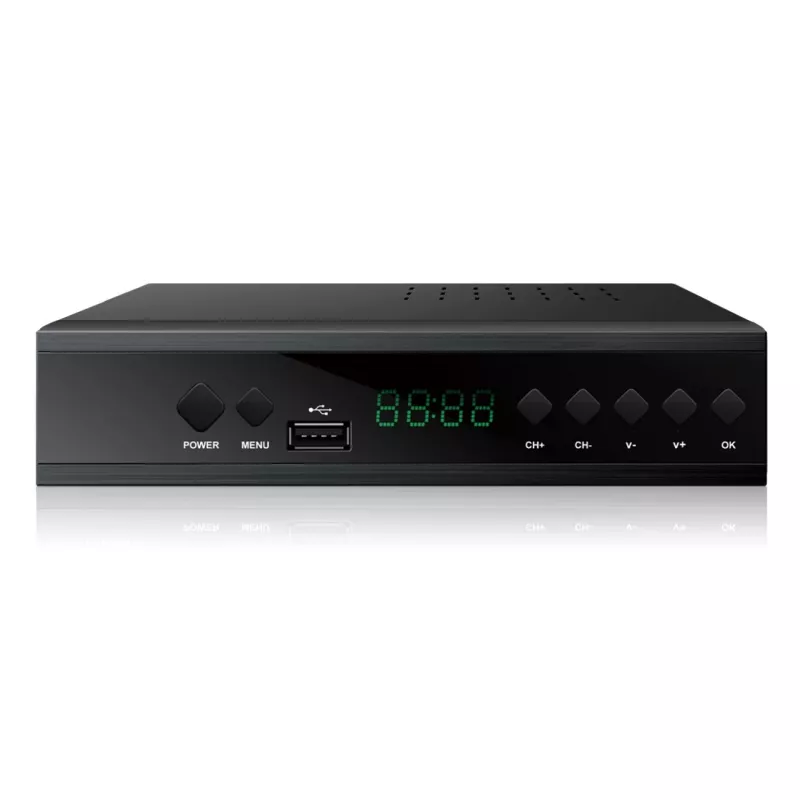 Descodificador de TV digital Extralink Home Tuner DVB-T2 H.265 HEVC FULL HD USB HDMI + telecomando